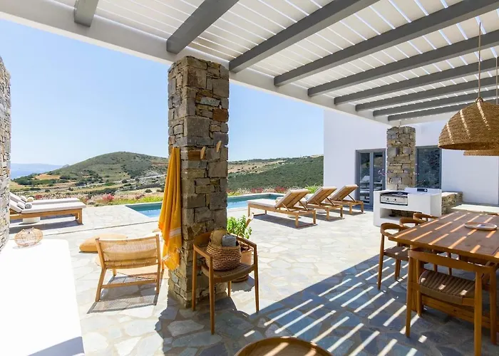 Villa Lefkos Lofos In Paros